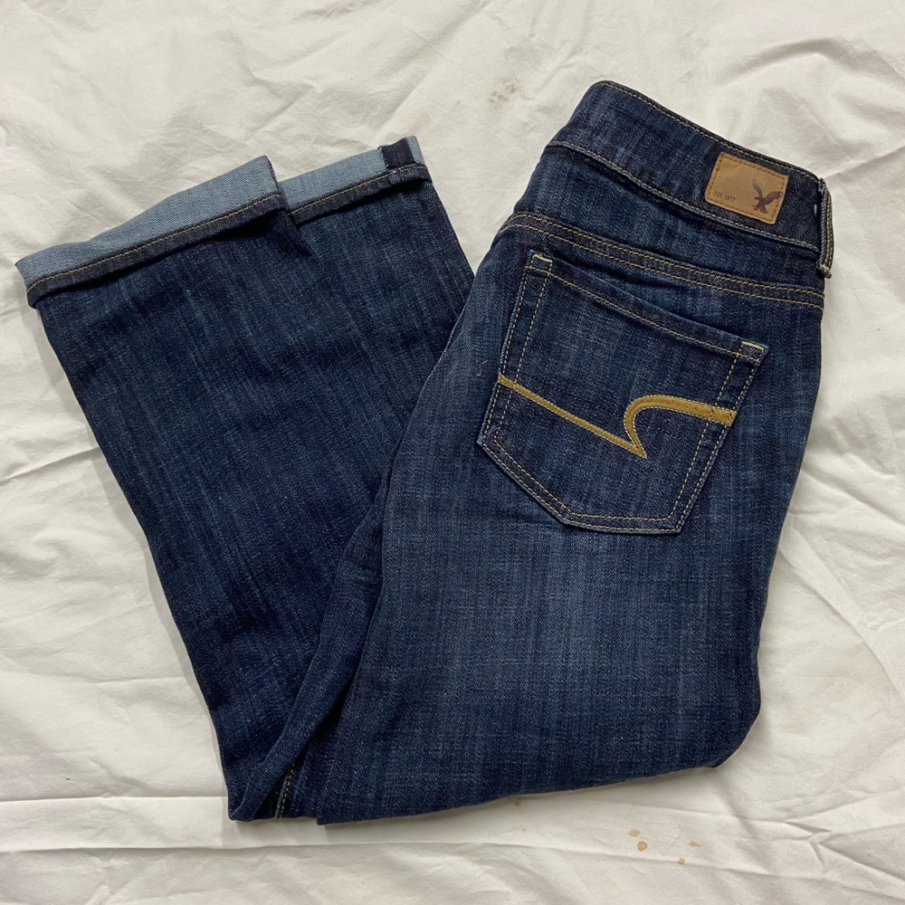 Crop jeans